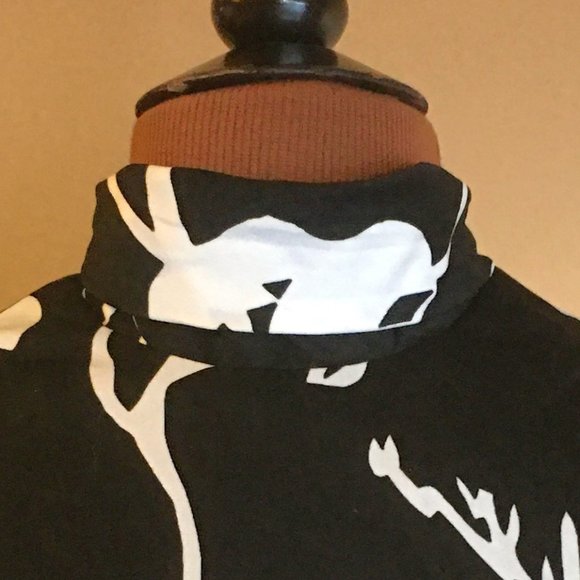 Vintage ✨ MISS BLACKWELL Long Sleeve Pop-Art Secretary Dress - Picture 5 of 16